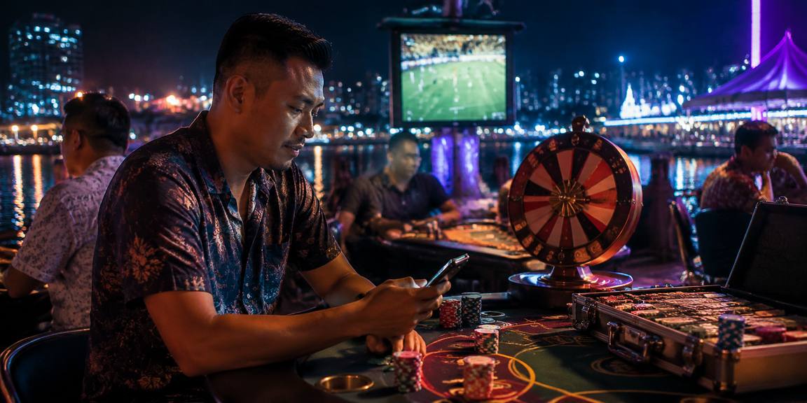 hantogel: Kasino Langsung, Slot dan Pasaran Sukan